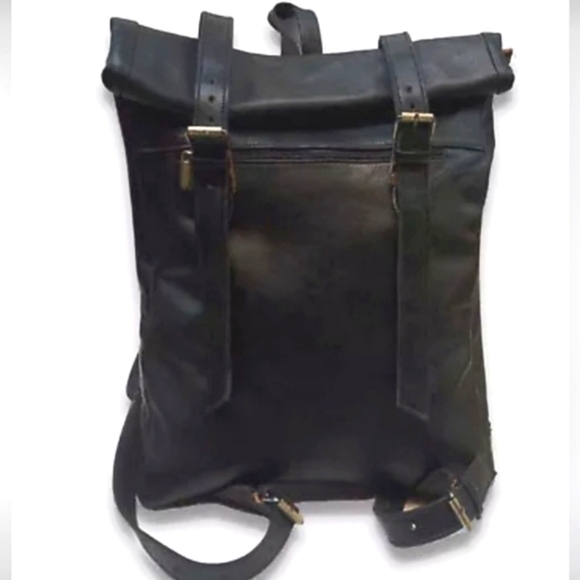 Valentina Handbags - ♠️LUXE♠️ Genuine Leather Large Backpack